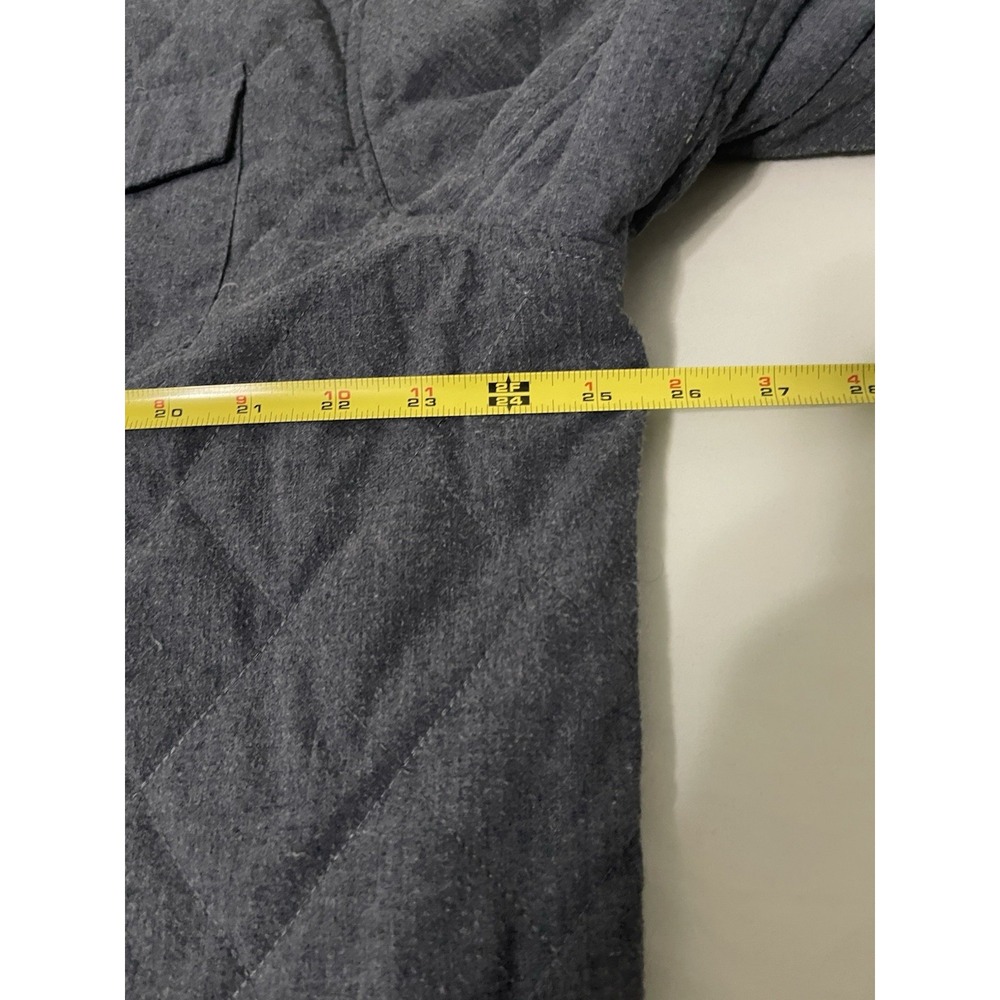 Alpinestars Triton Shirt Jacket Men's Size 2XL Lined Quilted Gray Yellow - Picture 6 of 8